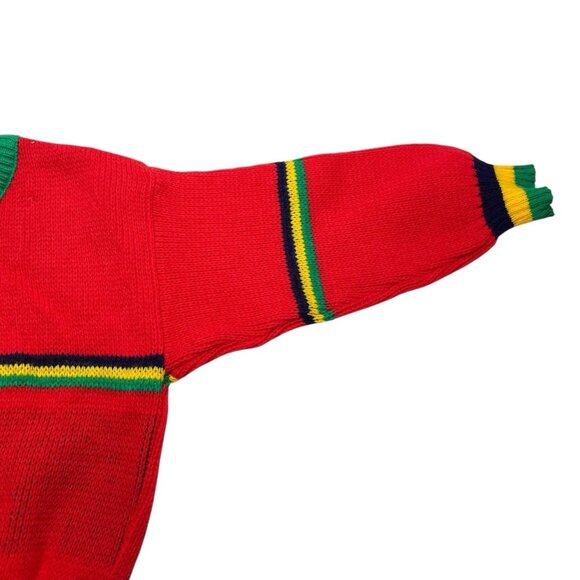 Vintage McDonalds McKids Airplane Knit Sweater Boys Size 2T - Picture 3 of 9